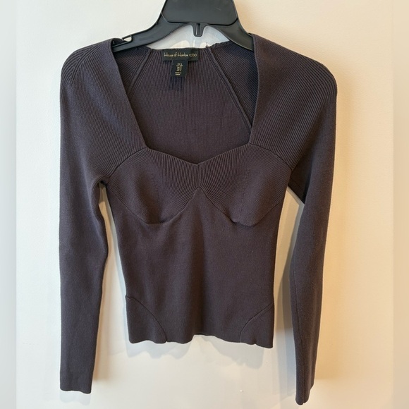 House of Harlow 1960 Ribbed Knit Top - Picture 5 of 11